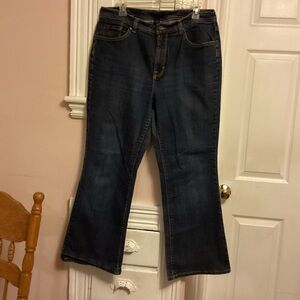 Jeanstar Dark Indigo Flare Jeans